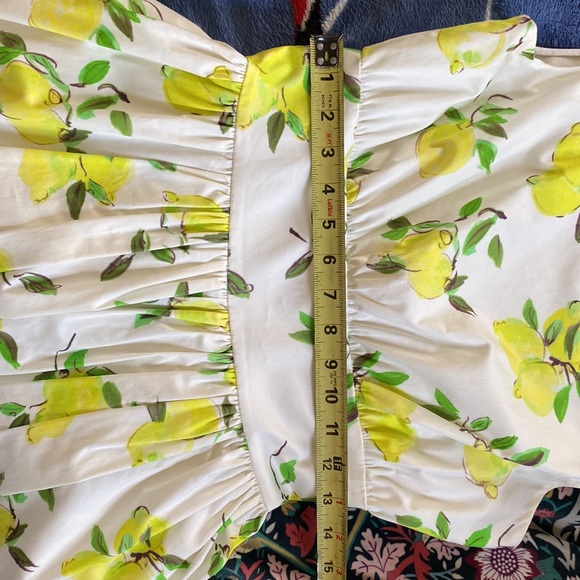 Kate Spade Lemon Dress Sz 4 - Picture 8 of 9